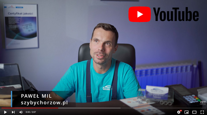 Auto Szyby Paweł Mil - film promocyjny na YT